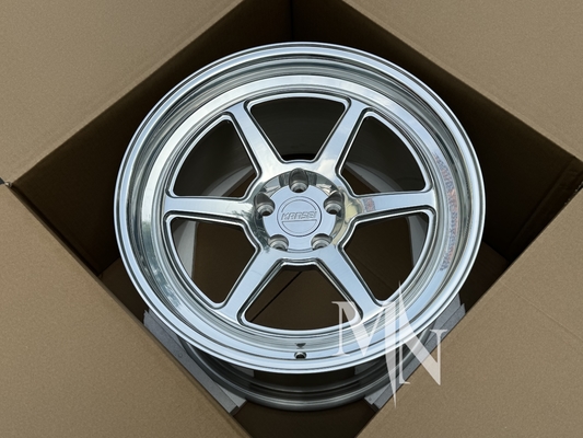 5x112 5x120 Kansei Custom Rims Tandem Corsa Roku Silver Gunmetal 350Z 370Z Đồng hồ hợp kim