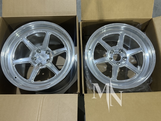 5x112 5x120 Kansei Custom Rims Tandem Corsa Roku Silver Gunmetal 350Z 370Z Đồng hồ hợp kim