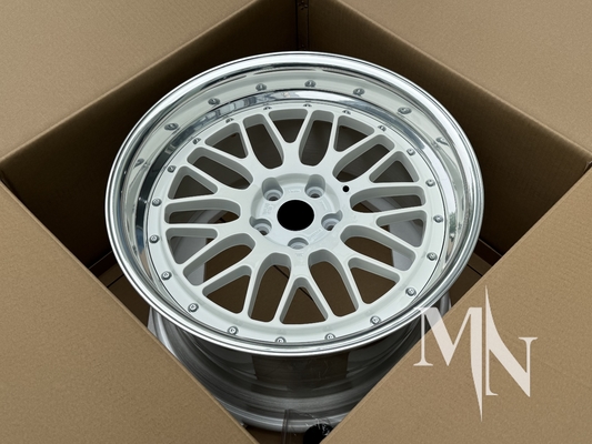 2 miếng đúc bánh xe tùy chỉnh BBS LM LMR LeMans Golden Rims cho BMW 370z 350z