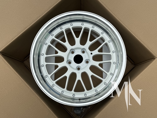 2 miếng đúc bánh xe tùy chỉnh BBS LM LMR LeMans Golden Rims cho BMW 370z 350z