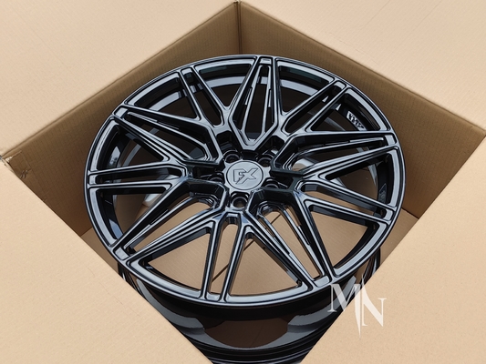 Vossen HF7 Lốp đen bóng cho Audi RS6 C5 C6 C7 C8 18 19 20 21 22 Inch Custom Avant Rims