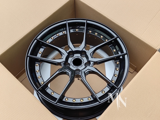 BC HCA162S Hai bánh xe cho Infiniti Q50 19 20 21 22 inch Đường đai màu đen tùy chỉnh