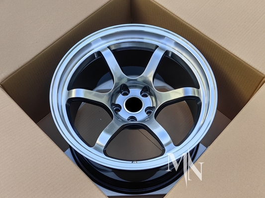Advan R6 bánh xe cho Nissan GTR R32 R33 R34 R35 18 19 20 Inch Đen Phiên bản hợp kim