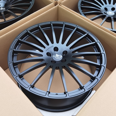 Hamann kỷ niệm sâu concave đúc bánh xe satin đen