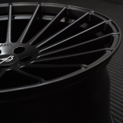 Hamann kỷ niệm sâu concave đúc bánh xe satin đen