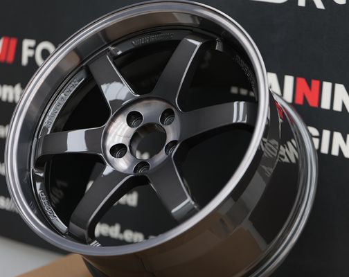 Vành đúc Rays Volk Racing Forged Te37 SL Double Black Deep Dish