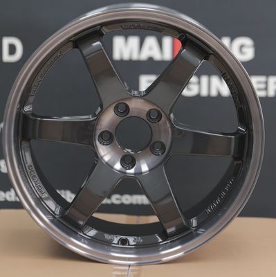 Vành đúc Rays Volk Racing Forged Te37 SL Double Black Deep Dish