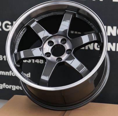 Vành đúc Rays Volk Racing Forged Te37 SL Double Black Deep Dish
