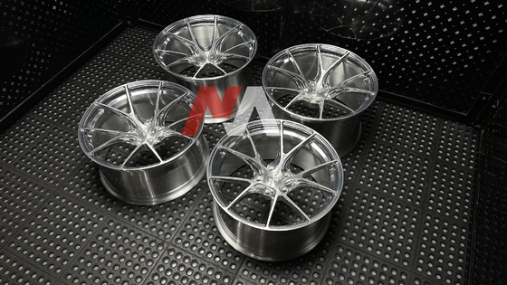 BMW đúc bánh xe đánh bóng bạc mặt đánh răng cho F87 F80 F82 F90 M2 M3 M4 M5