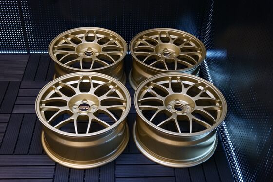Subaru Impreza 22B hiếm BBS RG334 5X100 bánh xe rèn WRX STI GC8